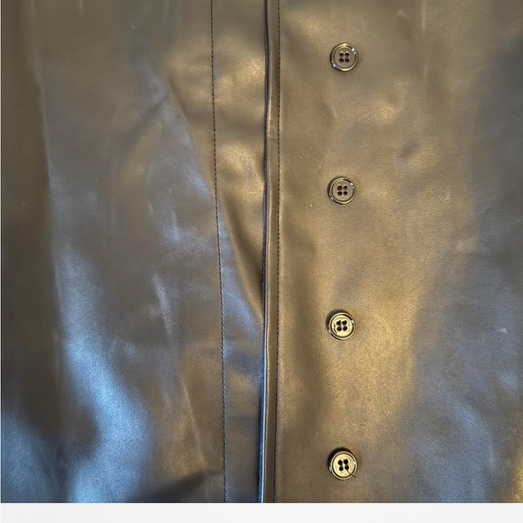 MM6 Maison Margiela Leather Shirt - Picture 8 of 9